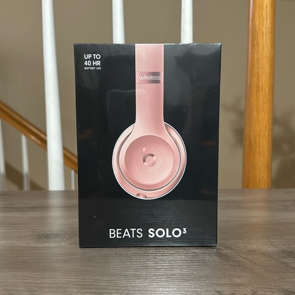 Beats by Dre Accessories - NIB Beats Solo 3 Bluetooth Wireless All Day On Ear Headphones